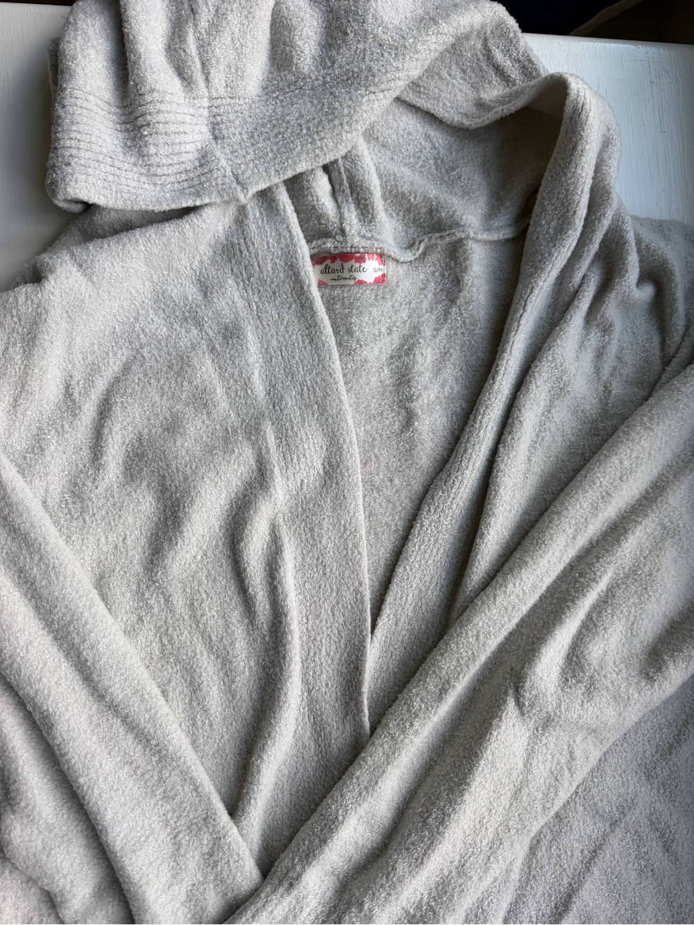 Altar'd State Intimates Hooded Cardigan sz S/M